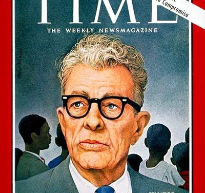 Black History: Time Magazine Honored Republican Senator Dirksen For His Pivotal Role In The Passage Of The 1964 Civil Rights Act.