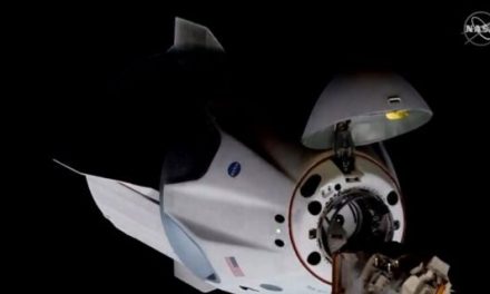 SpaceX spacecraft docks with International Space Station on historic NASA mission