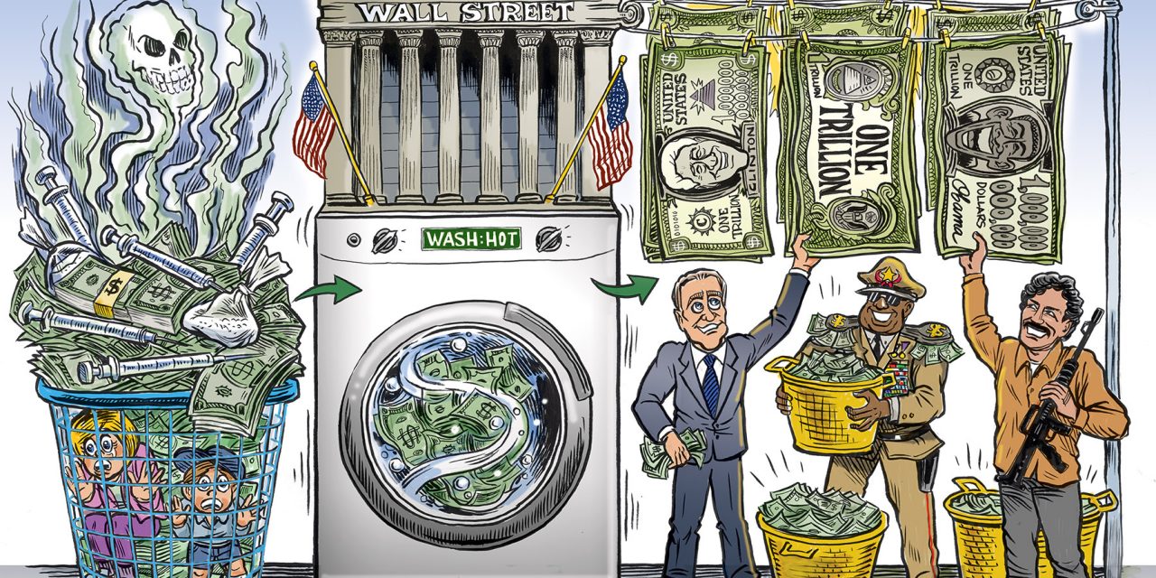 The Wall Street Washing Machine