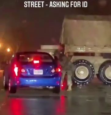 VIDEO: “If You Need All This To Protect Your Inauguration from the People, Maybe the F-ing People Didn’t F-ing Elect You!” – DC Worker Shows Video of Military Checkpoints in City