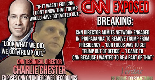 CNN Director ADMITS Network Engaged in ‘Propaganda’ to Remove Trump from Presidency