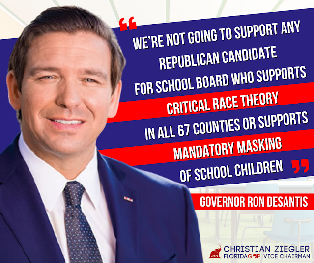 Ron DeSantis vows to get ‘political apparatus involved’ in school board races