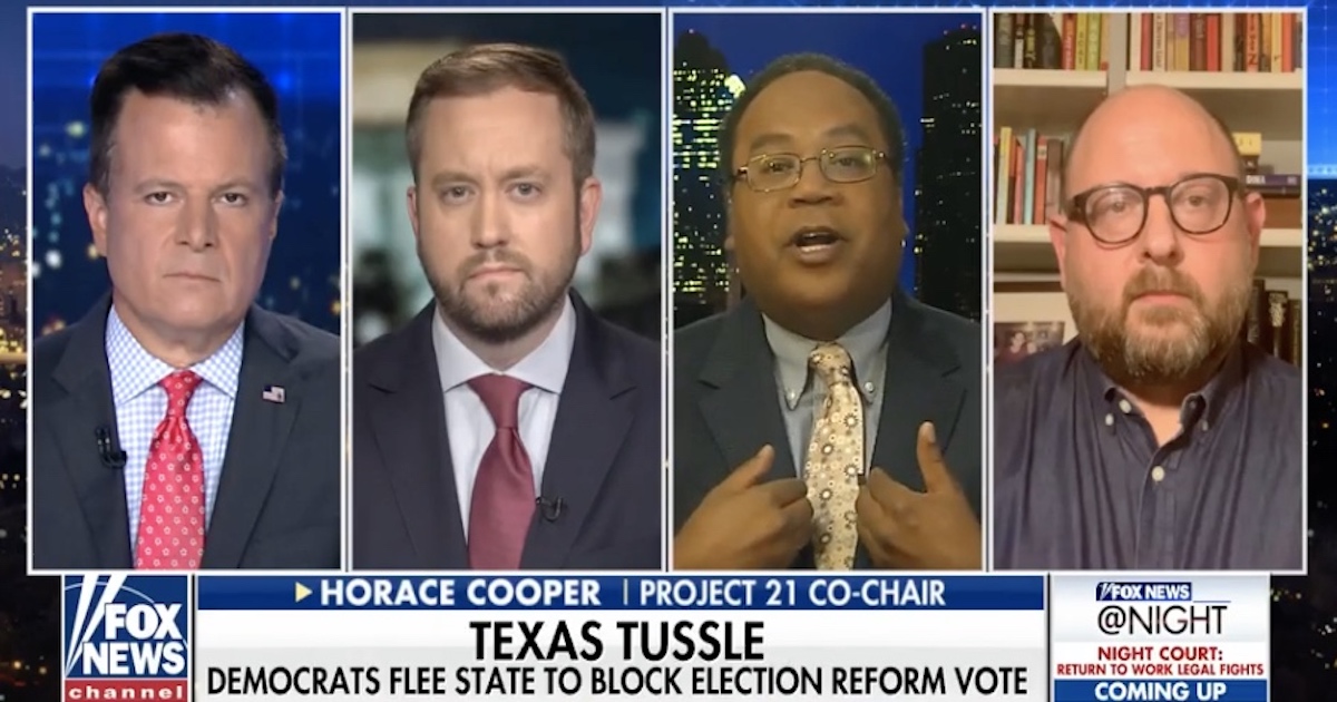 Horace Cooper Finds Liberals Lacking on Communism, Election Integrity