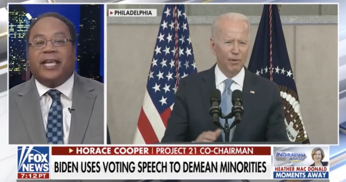 “No Truth Whatsoever” to Biden’s Voter Suppression Claims