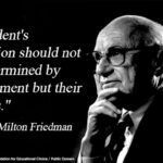 Milton Friedman’s Role Of Government In Education
