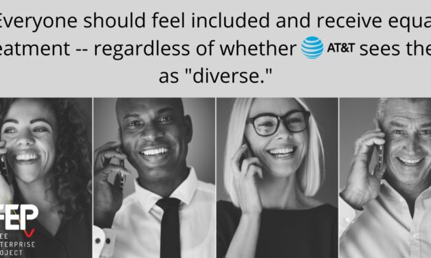Shareholder Proposal Questions AT&T’s Commitment to “Equality”