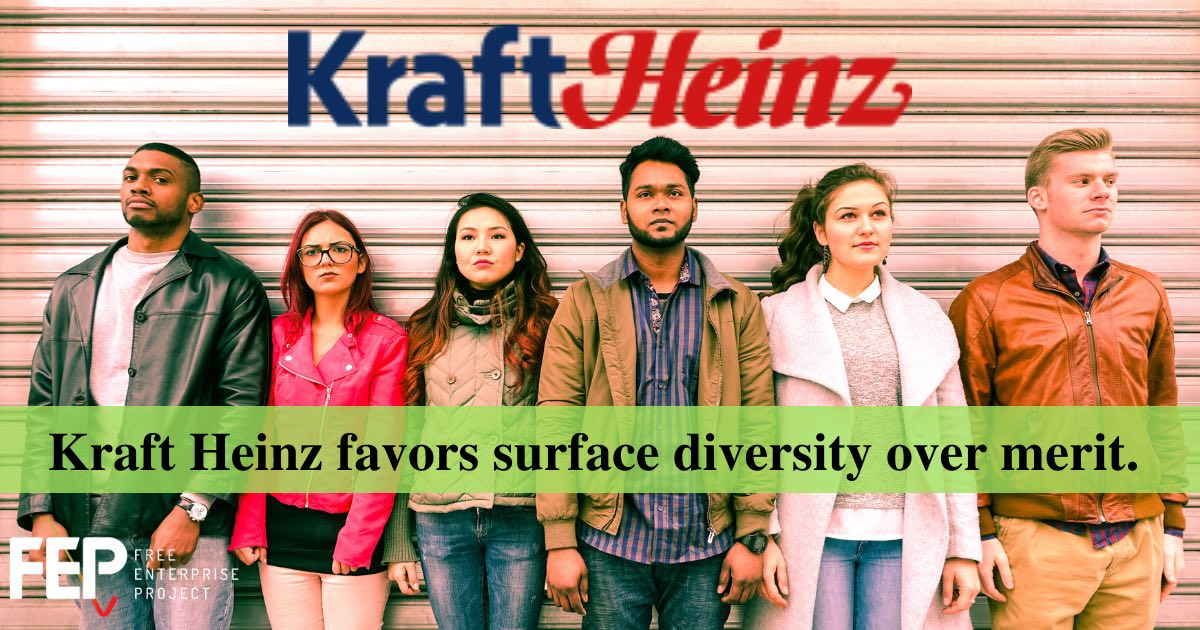 They’re “Not Quotas,” Says Kraft Heinz About Diversity Goals