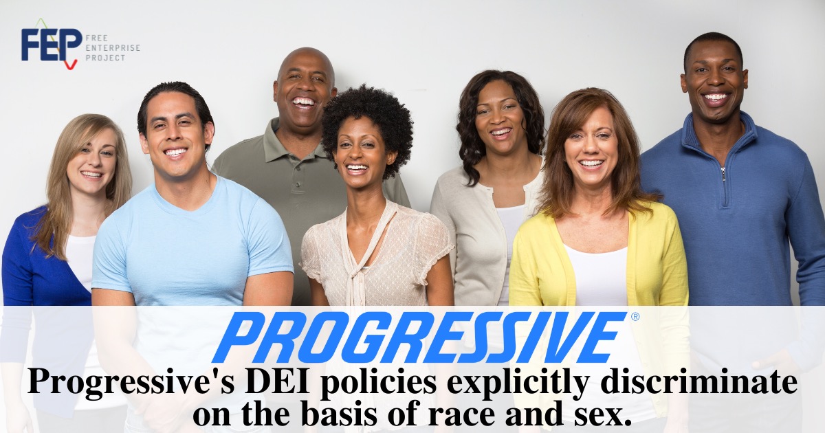 Regressive Progressive: Progressive CEO Indicates That a Person’s Viewpoint is Determined By Race and Sex