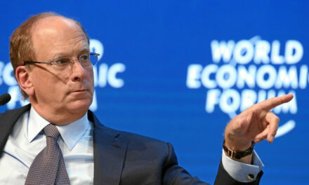 The Trips to Davos Have Gone to Larry Fink’s Head