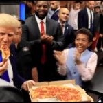 WATCH: Trump Lights Things up at Pizza Place With Byron Donalds and FL Endorsements