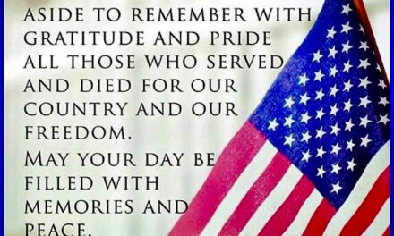 Memorial Day Message: God Bless America and Our Fallen Heroes