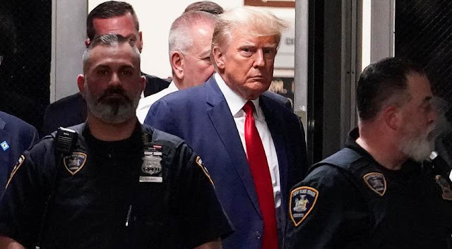 Here’s What Trump Did After Being Arraigned