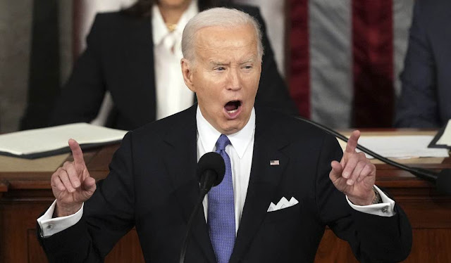 Joe Biden’s State of the Union Was the Most Unhinged and Angry in History.