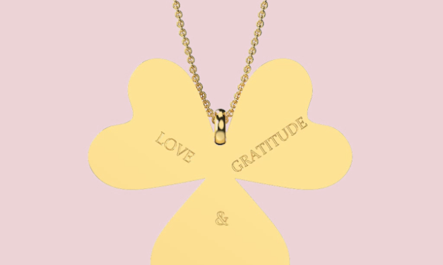 Her Love & Gratitude Jewelry:  A customizable necklace designed by Melania Trump to honor all mothers