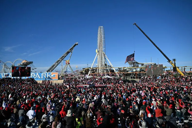 Trump Tells 100K Supporters on Wildwood Beach: ‘We Will Win New Jersey’