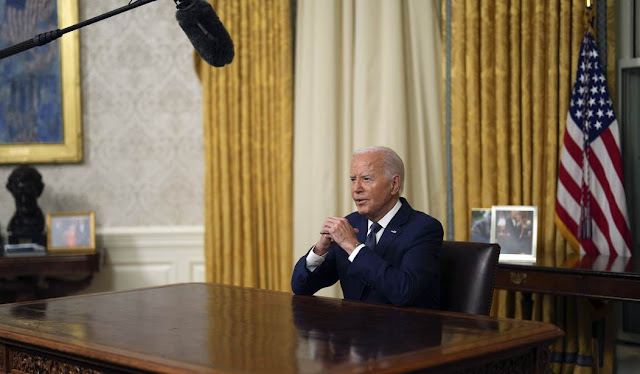 Biden Delivers Slurred Oval Office Address Defending His Failed Presidency