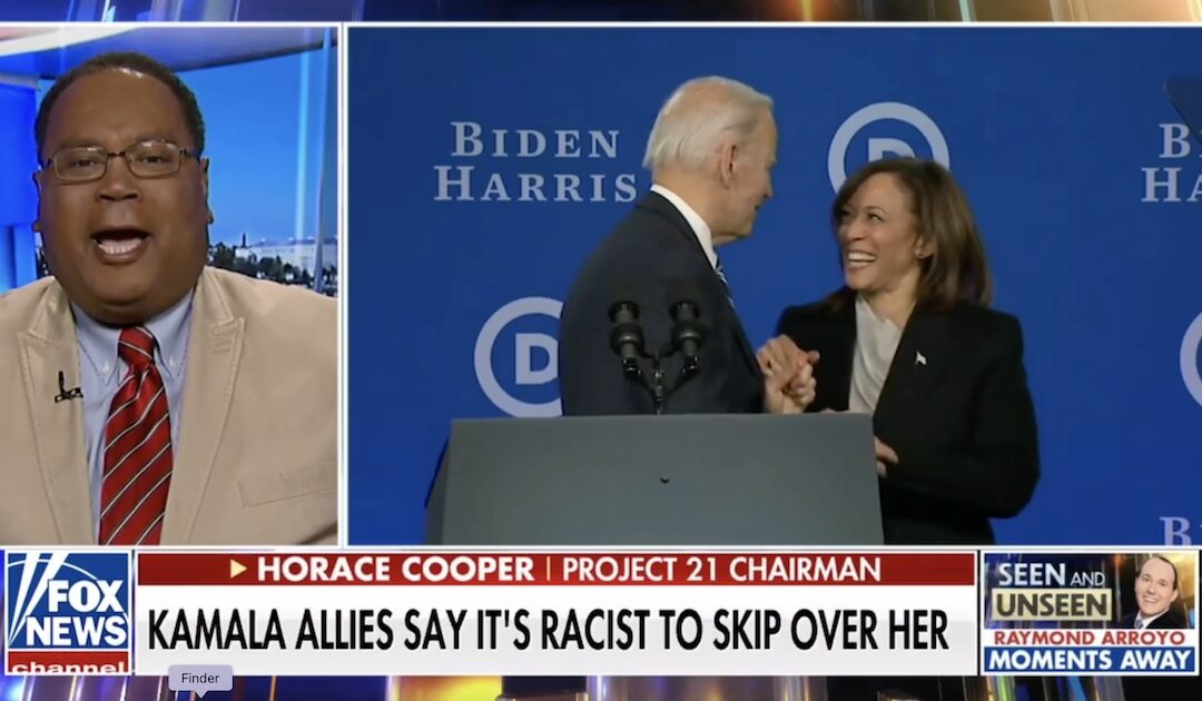 Horace Cooper: Leftists’ Emphasis on Identity Politics Could Backfire with Kamala