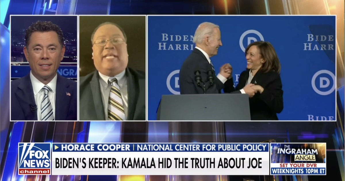 Horace Cooper: “DEI Appointment” Kamala Harris is Either a Liar or Completely Out of the Loop