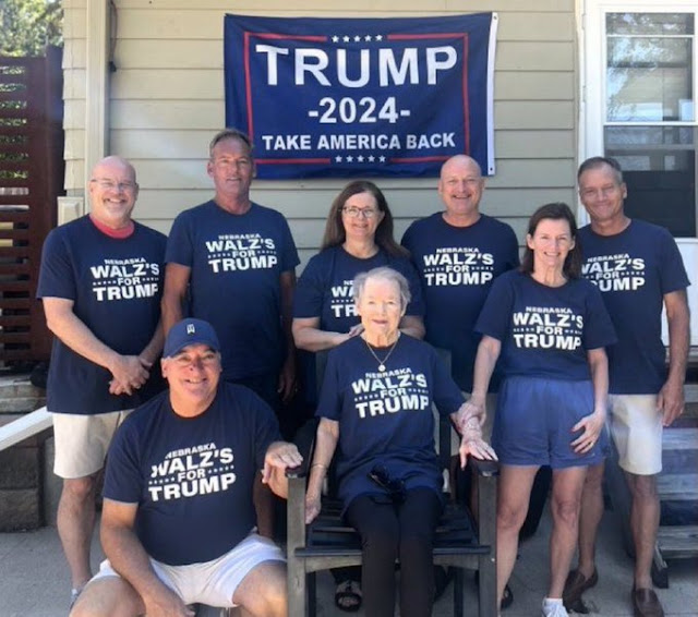 BREAKING: The *entire* family of Kamala Harris running mate Tim Walz just endorsed TRUMP. This is the greatest troll of the 2024 election