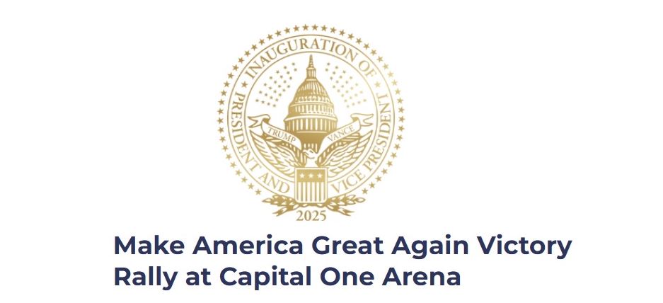 Make America Great Again Victory Rally at Capital One Arena