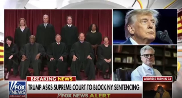 Breaking: President Trump Asks Supreme Court to Block New York Sentencing in Crooked Judge Merchan’s Case